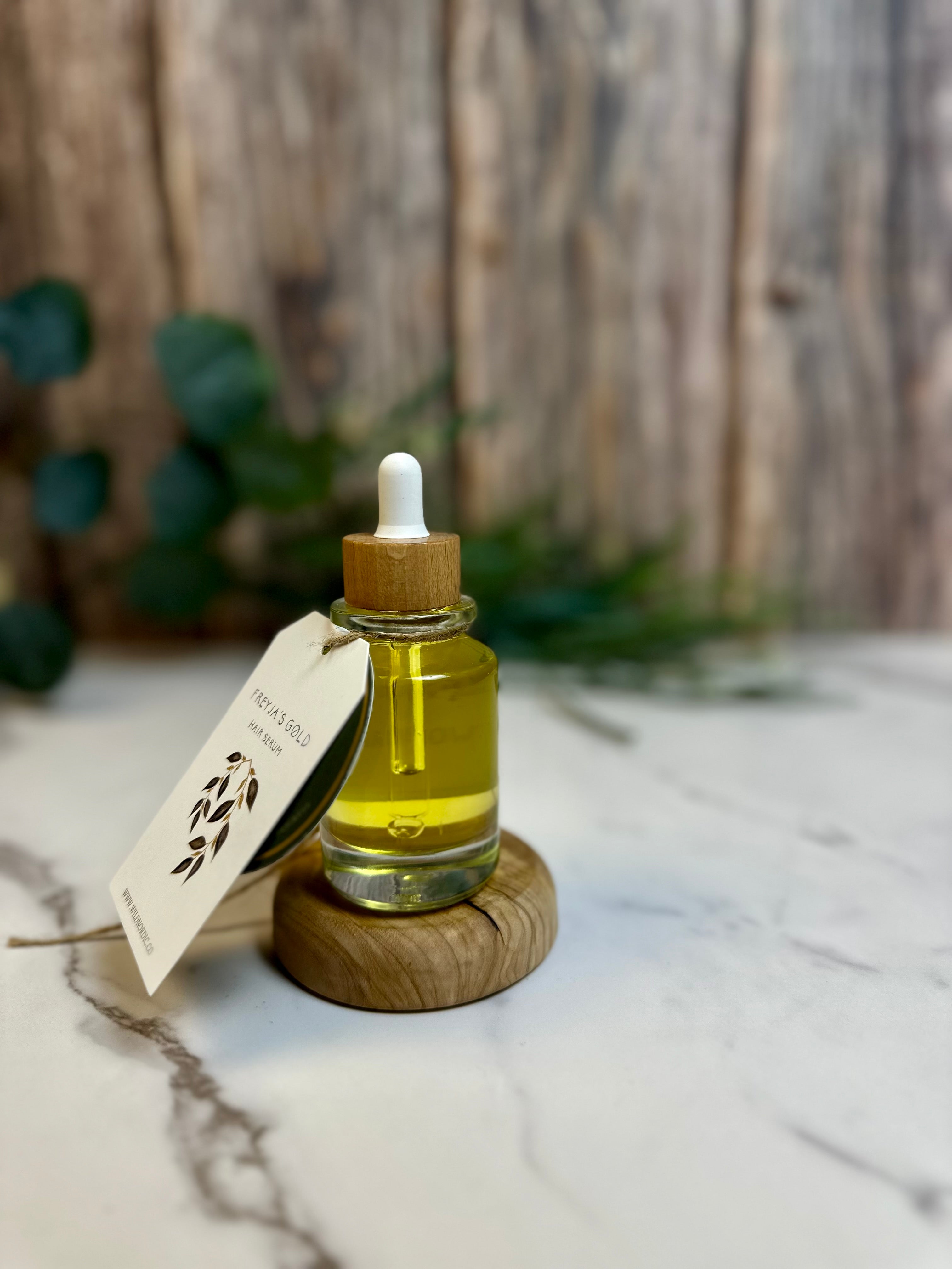 Freyja's Gold Hair Serum – Wild Nordic