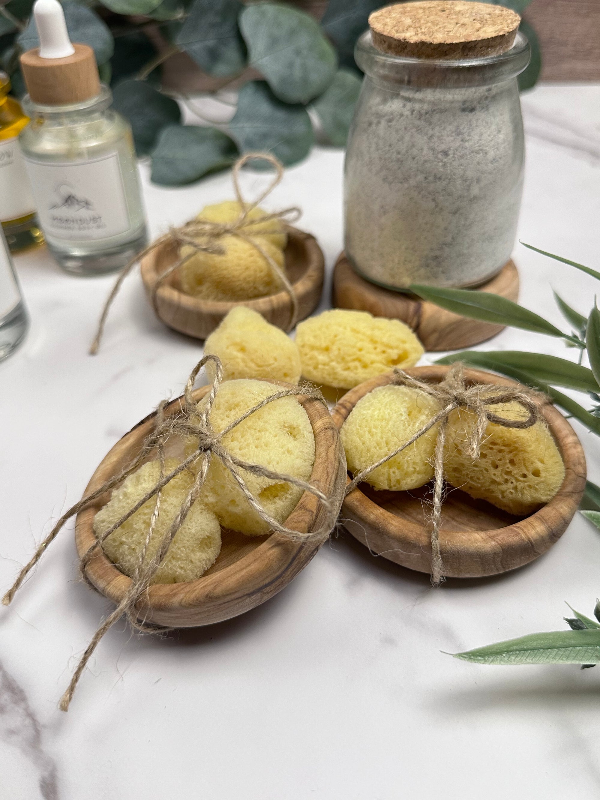 Dead Sea sponge set