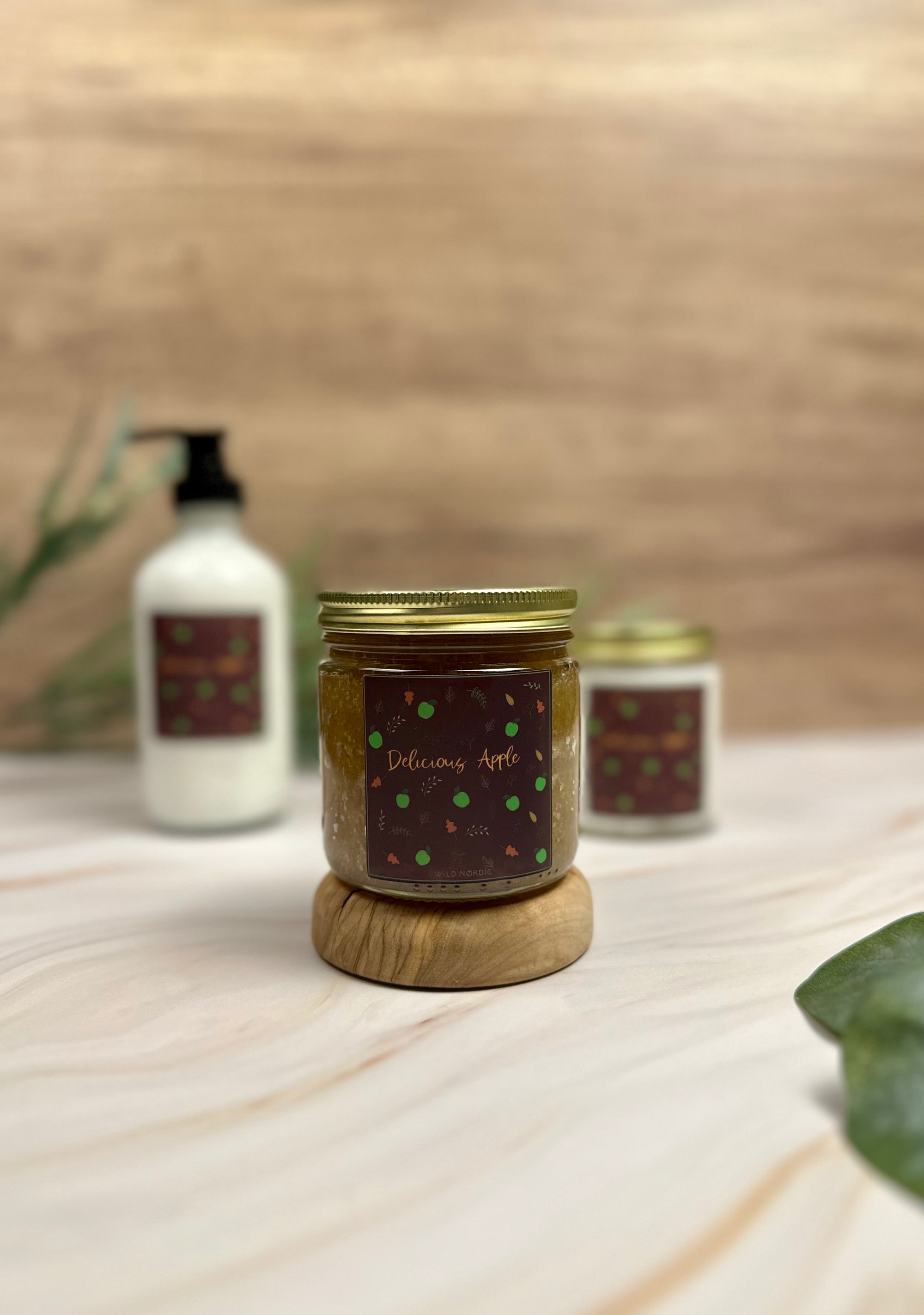 Delicious Apple Sugar Scrub