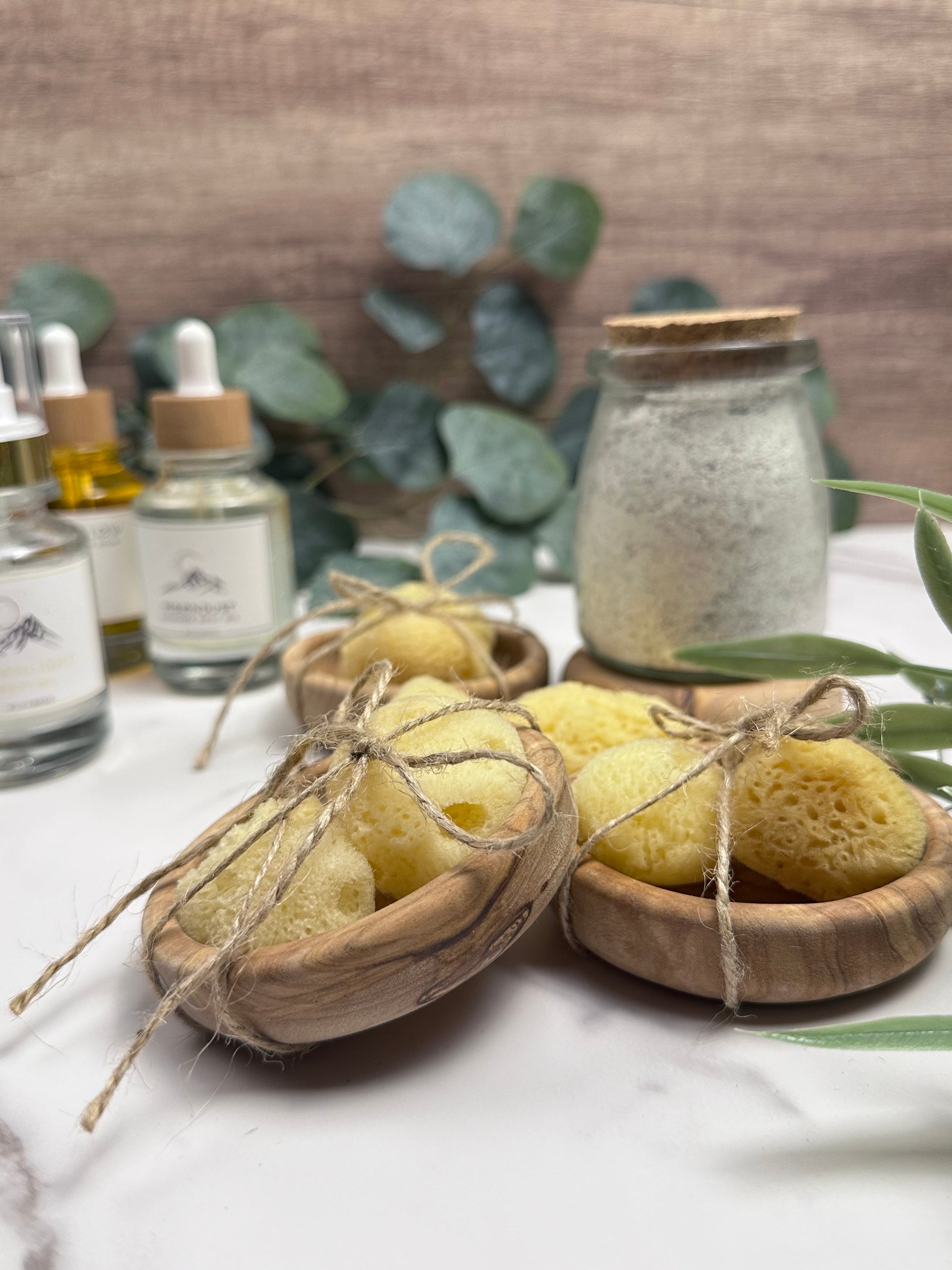 Dead Sea sponge set