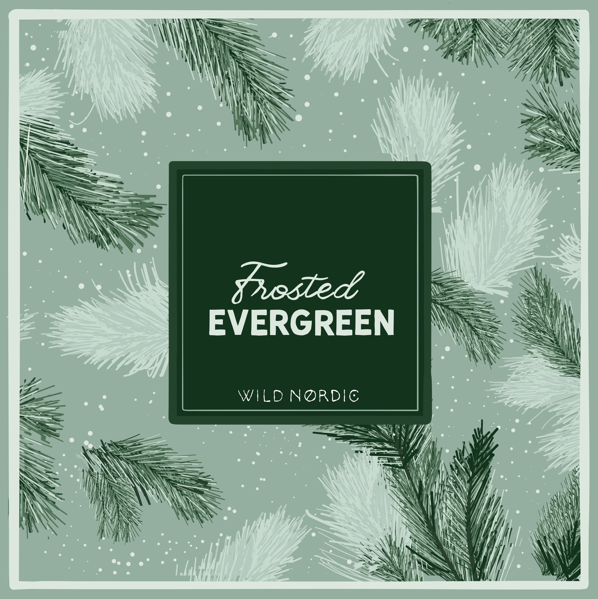 Frosted Evergreen Soap