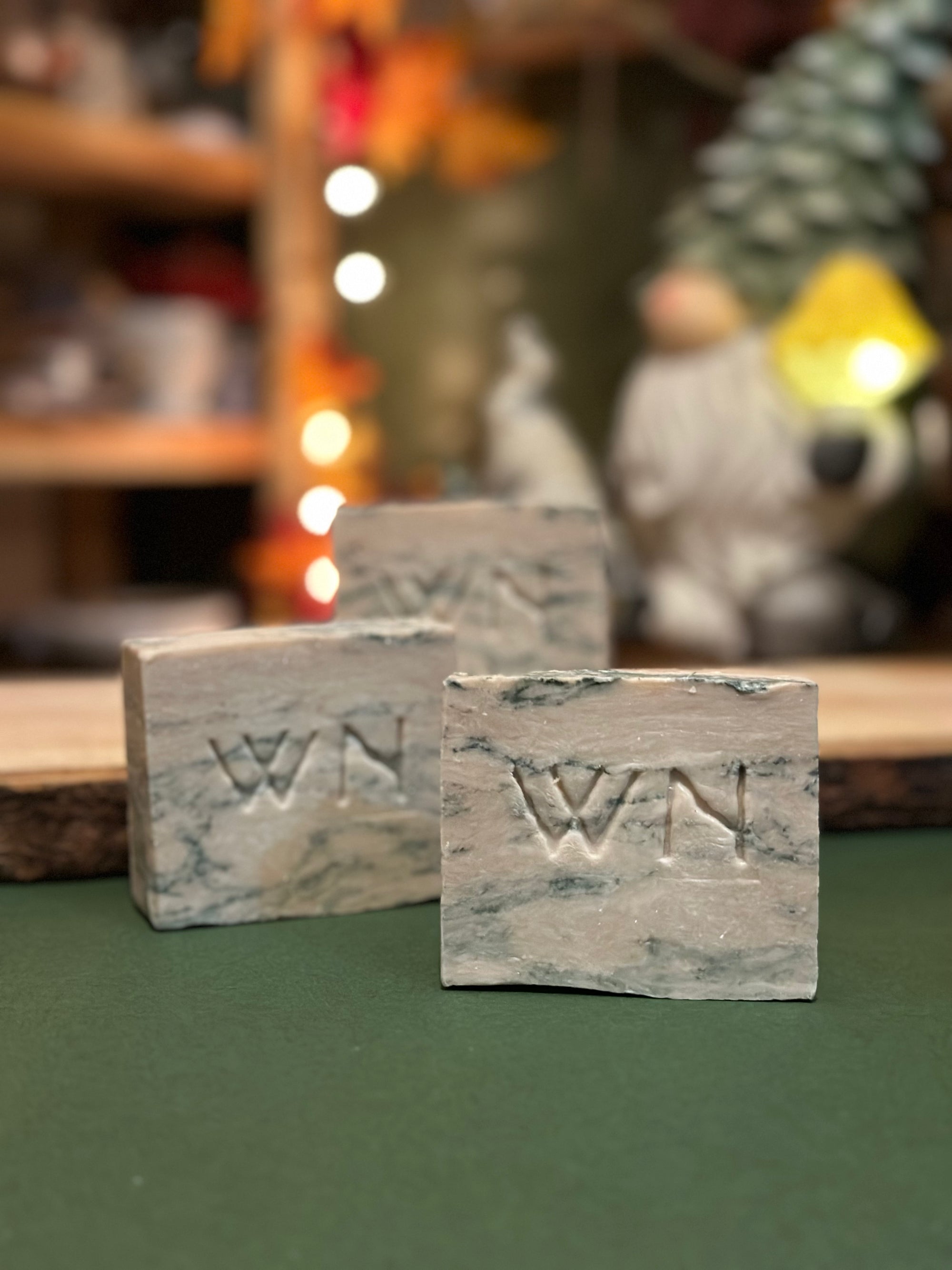 Frosted Evergreen Soap