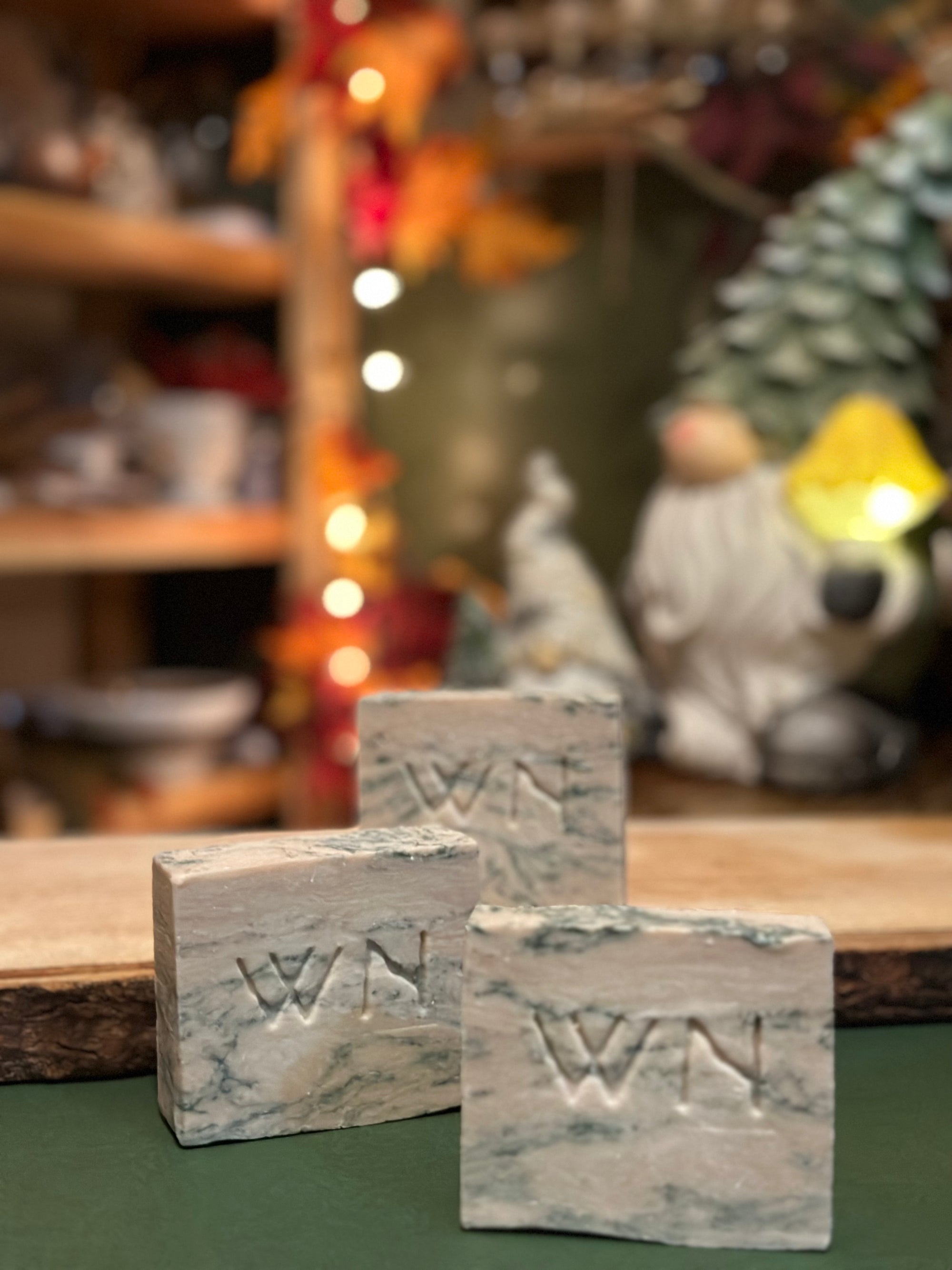 Frosted Evergreen Soap