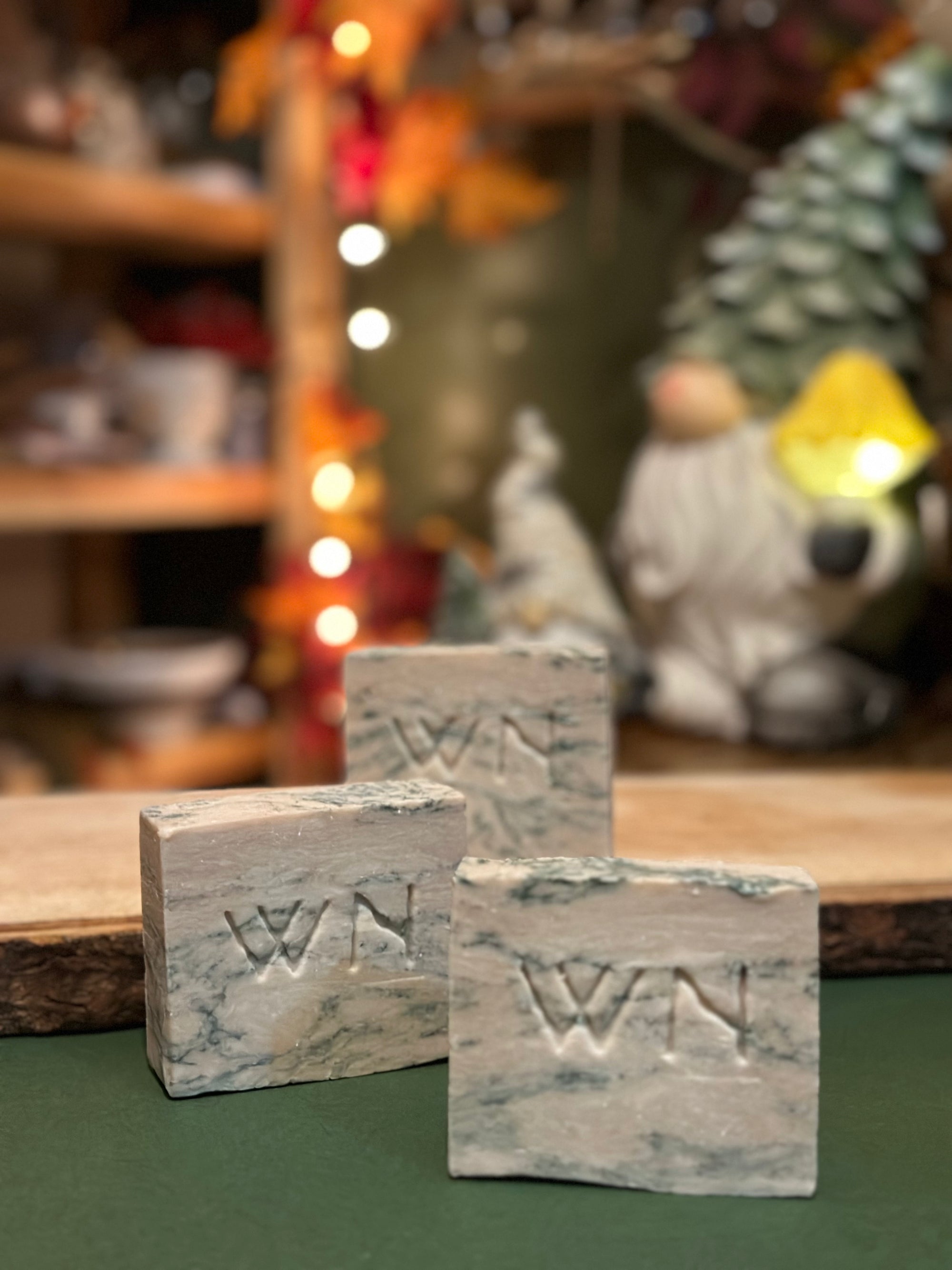Frosted Evergreen Soap