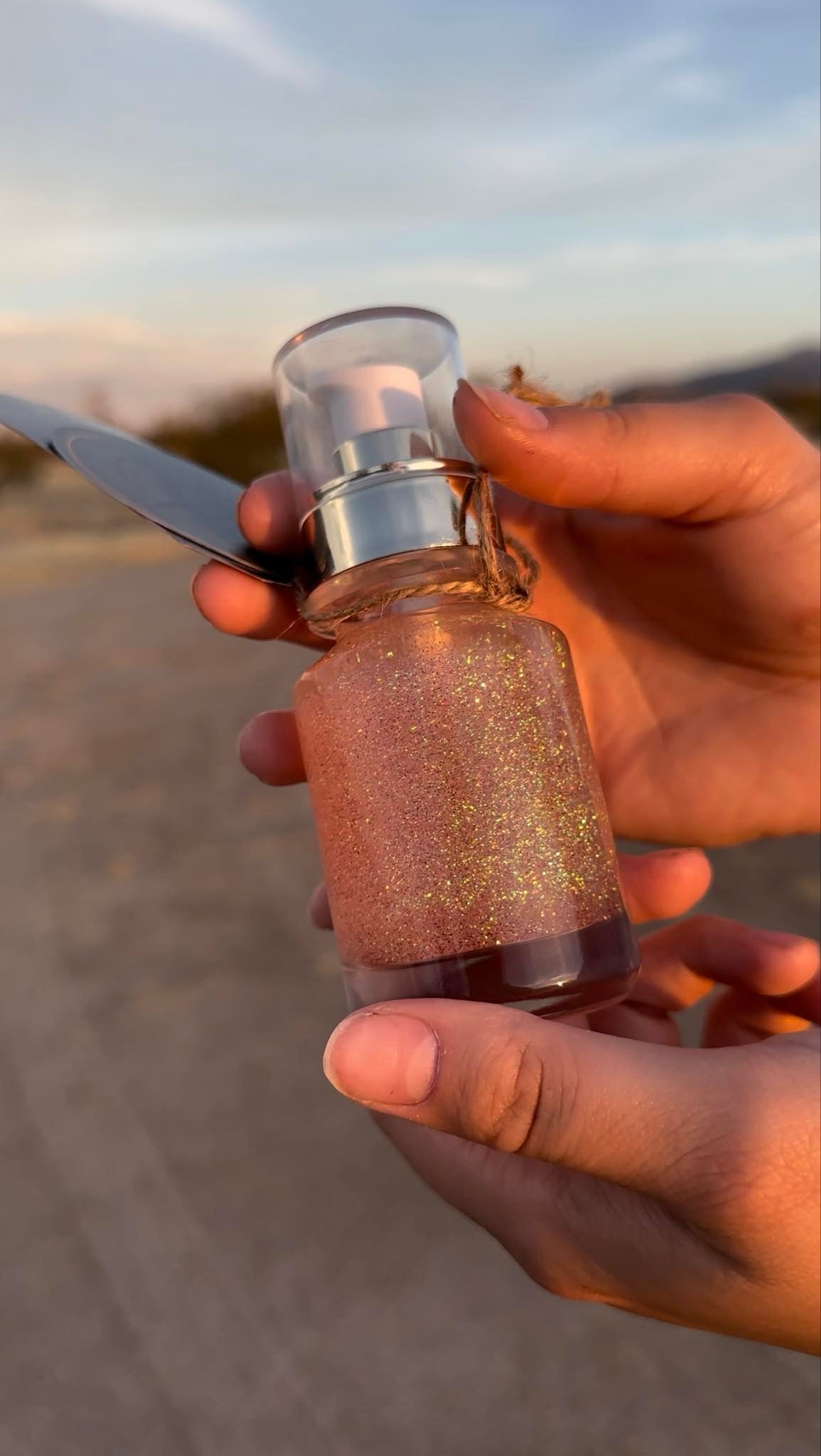 Moondust Satin Body Oil - Blush