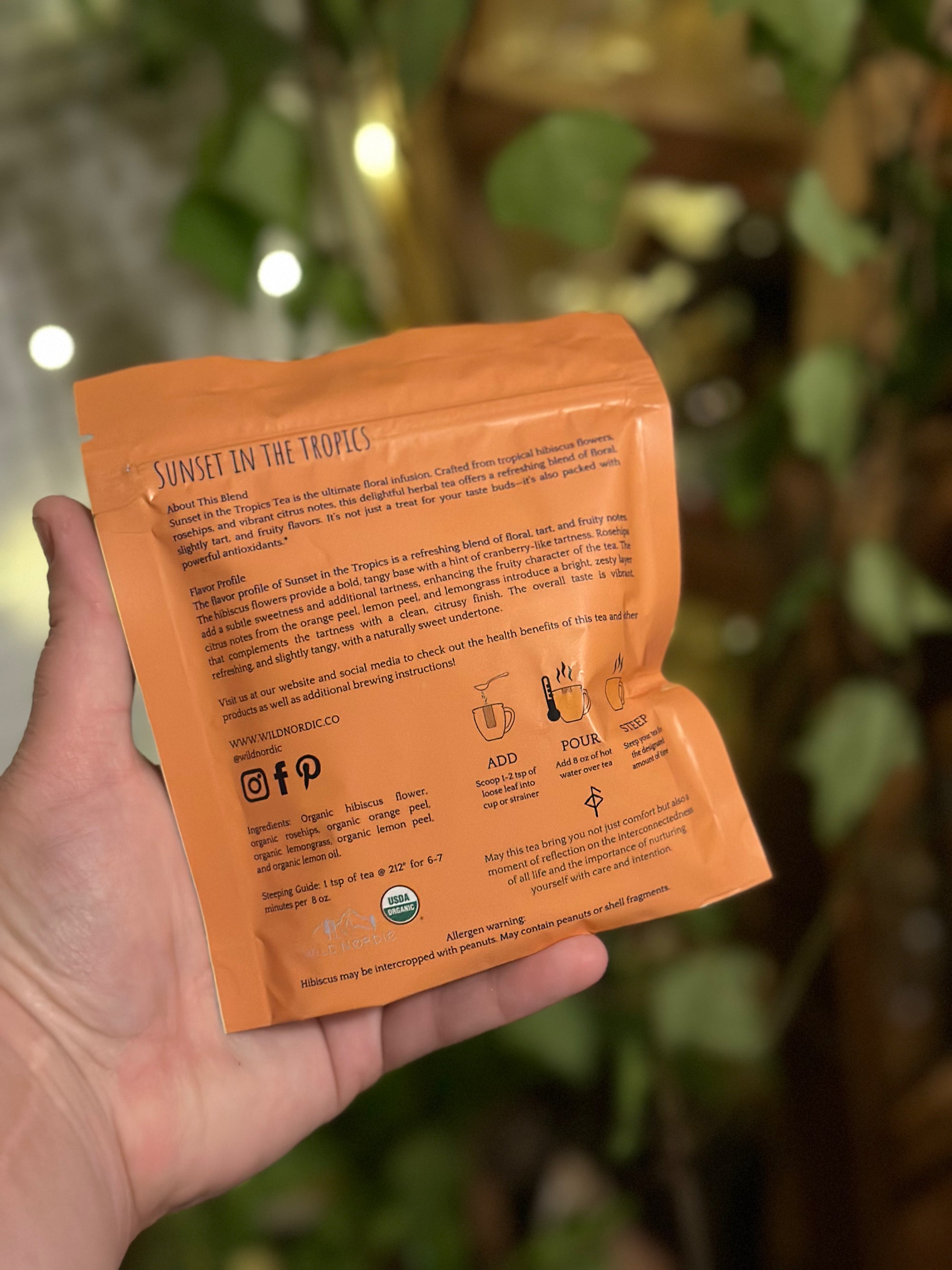 Sunset in The Tropics Organic Tea