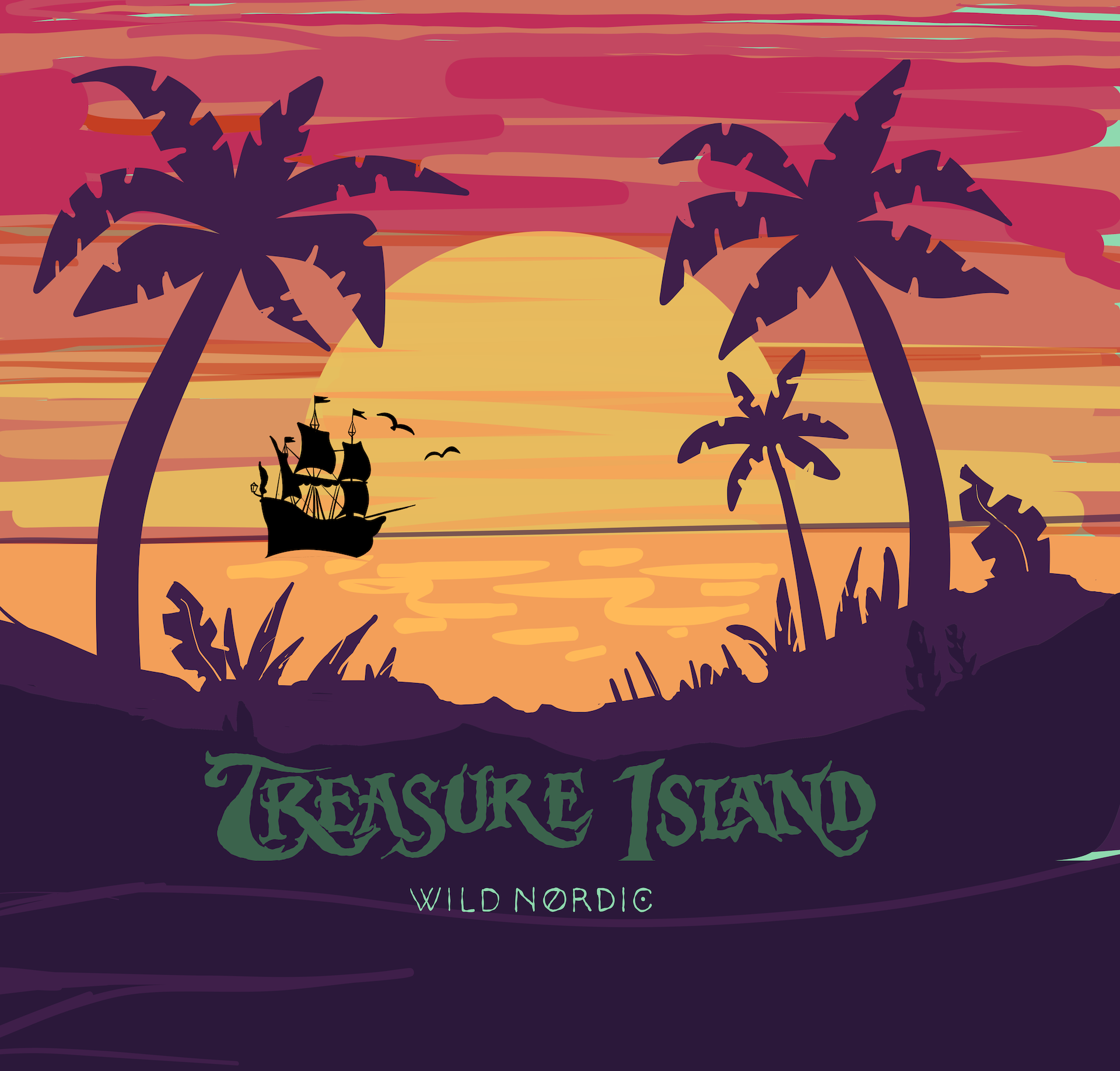 Treasure island lip balm~Pina Colada