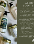 Cypress and Pine Body Butter for Skin Ailments