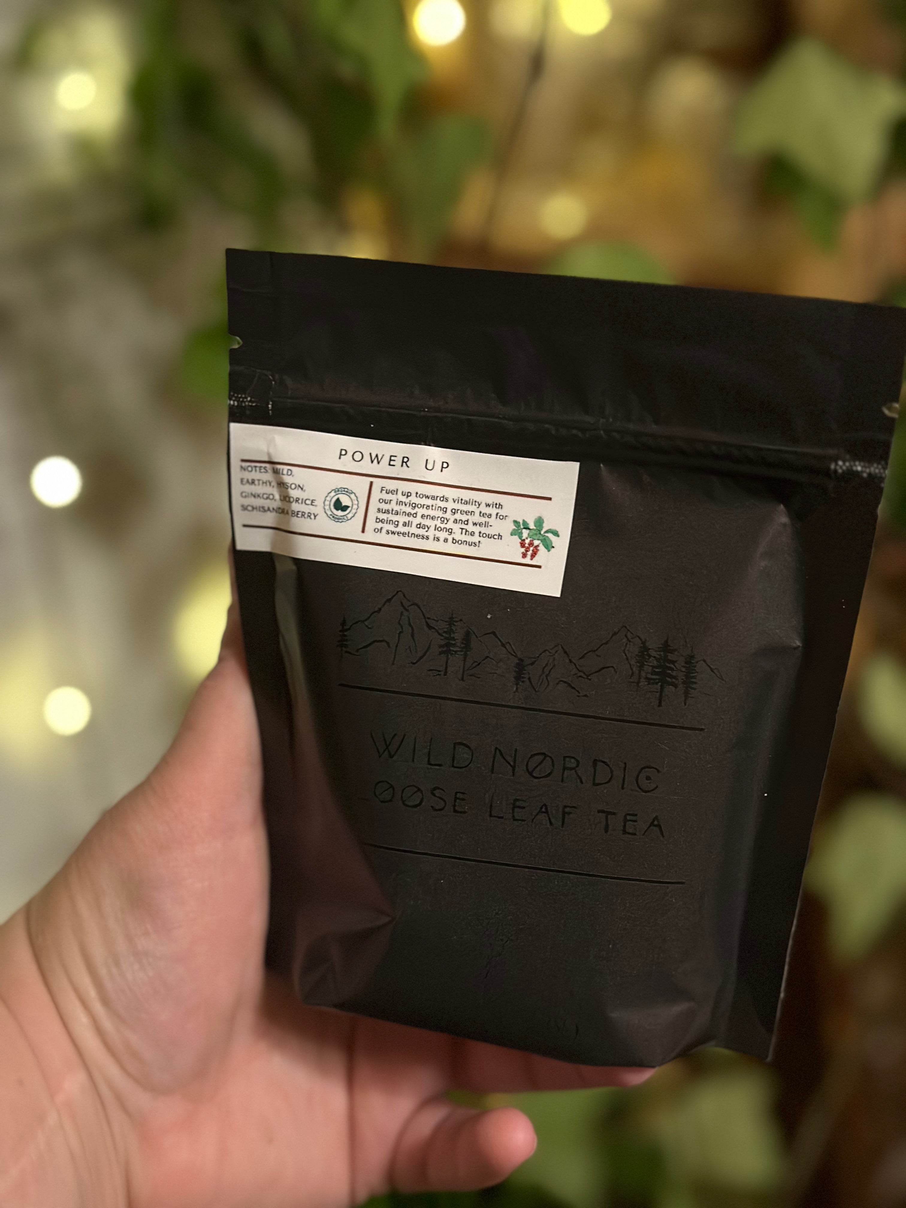 Power Up (Energy) Organic Tea – Wild Nordic